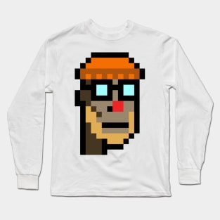 Nft Ape CryptoPunk Long Sleeve T-Shirt